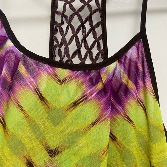 ANA Women's tank top boho style size large petite - Picture 2 of 5